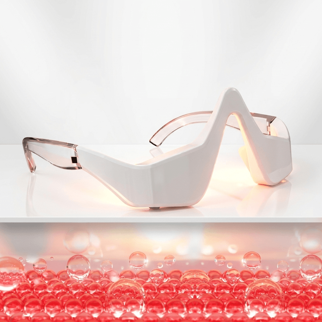 AugenLicht®2-in-1 Rotlichttherapie + EMS gegen Tränensäcke