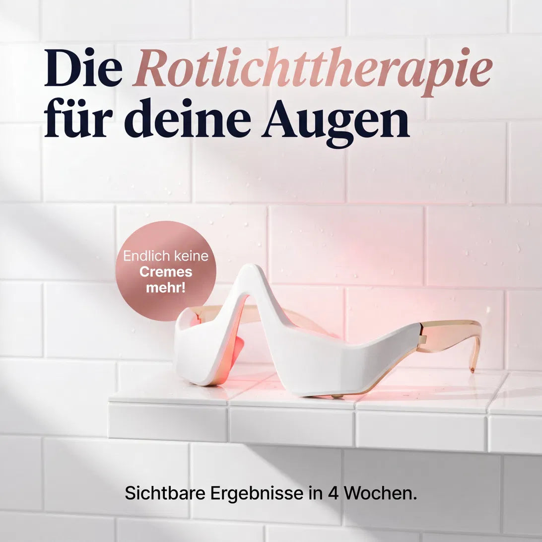 AugenLicht® – Rotlicht-Therapie gegen Augenringe & Tränensäcke