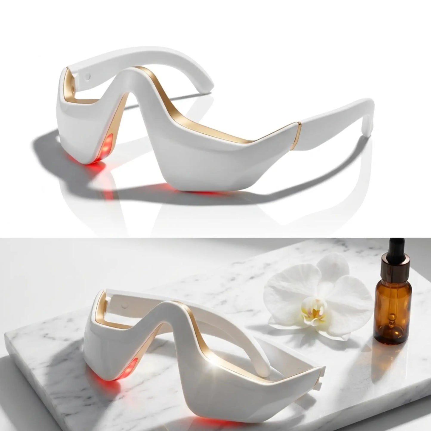 AugenLicht®2-in-1 Rotlichttherapie + EMS gegen Tränensäcke